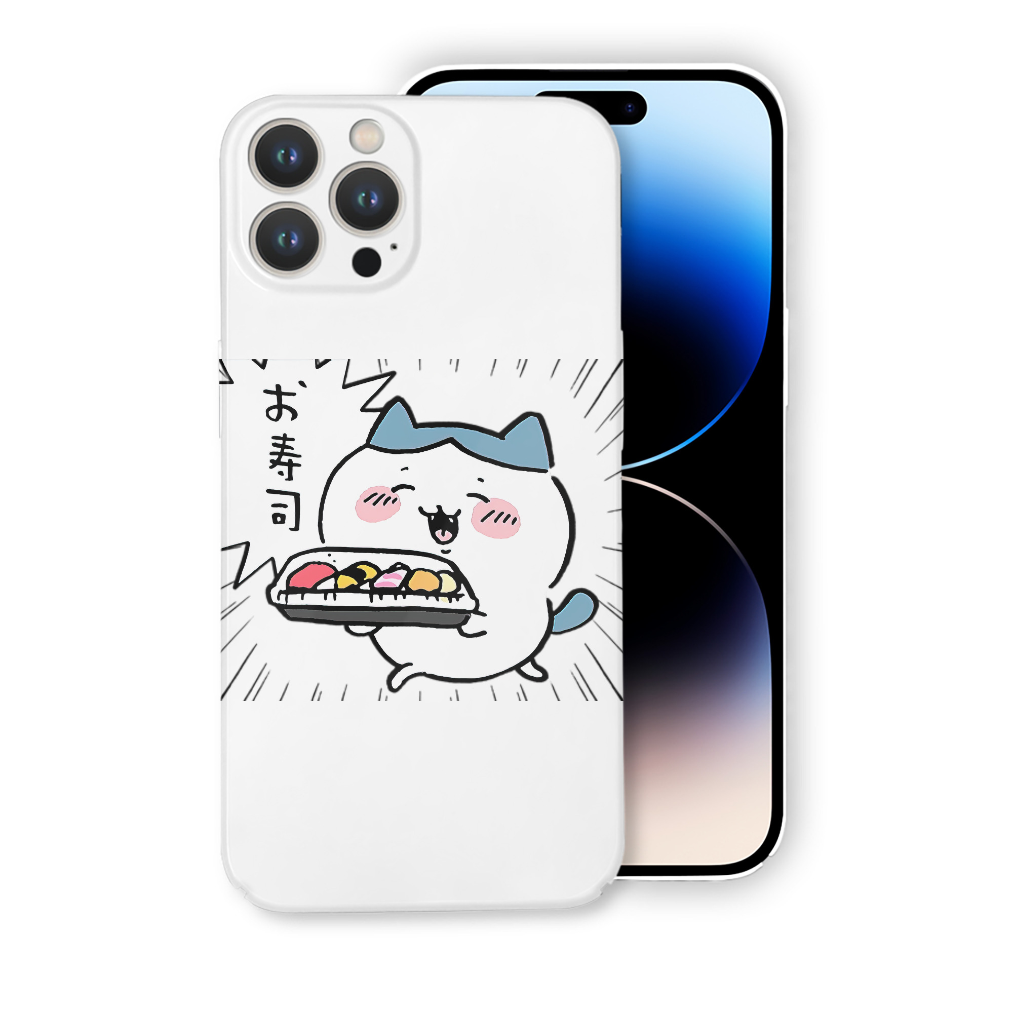 （画像用） ちいかわ ハチワレ Chii-kawa hachiware 【iPhone 14シリーズ対応】ハードケース